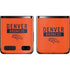 NFL Denver Broncos Orange Performance Series Galaxy Z Flip Skin