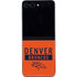 NFL Denver Broncos Orange Performance Series Galaxy Z Flip5 5G Skin