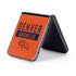 NFL Denver Broncos Orange Performance Series Galaxy Z Flip5 5G Skin
