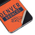 NFL Denver Broncos Orange Performance Series Galaxy Z Flip5 5G Skin