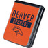 NFL Denver Broncos Orange Performance Series Galaxy Z Flip5 5G Skin
