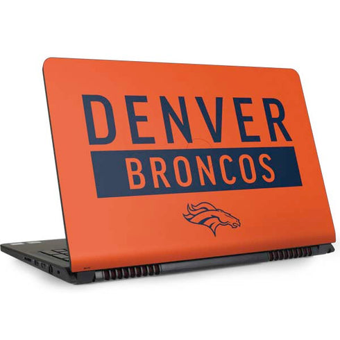 NFL Denver Broncos Orange Performance Series Dell Inspiron Skin