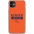 NFL Denver Broncos Orange Performance Series iPhone 11 Clear Case