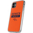 NFL Denver Broncos Orange Performance Series iPhone 11 Clear Case