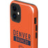 NFL Denver Broncos Orange Performance Series iPhone 12 Impact Case