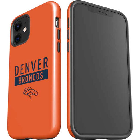 NFL Denver Broncos Orange Performance Series iPhone 12 Impact Case