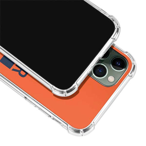 NFL Denver Broncos Orange Performance Series iPhone 12 Pro Clear Case