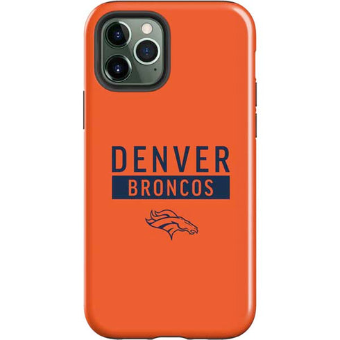 NFL Denver Broncos Orange Performance Series iPhone 12 Pro Impact Case