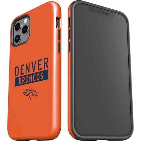 NFL Denver Broncos Orange Performance Series iPhone 12 Pro Impact Case