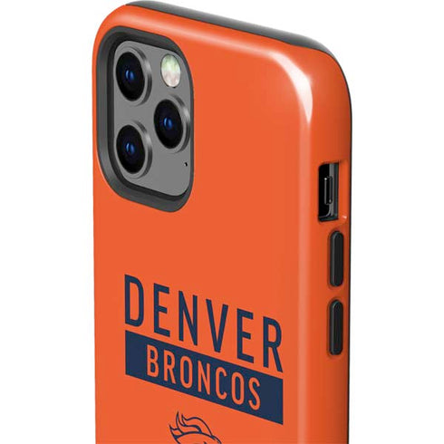 NFL Denver Broncos Orange Performance Series iPhone 12 Pro Max Impact Case