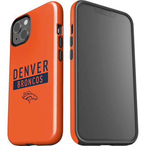 NFL Denver Broncos Orange Performance Series iPhone 13 Impact Case