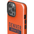 NFL Denver Broncos Orange Performance Series iPhone 13 Pro Max Impact Case