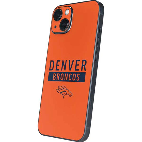 NFL Denver Broncos Orange Performance Series iPhone 14 Plus Skin