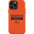 NFL Denver Broncos Orange Performance Series iPhone 15 Pro Max Impact Case