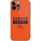 NFL Denver Broncos Orange Performance Series iPhone 14 Pro Max Skin