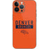 NFL Denver Broncos Orange Performance Series iPhone 14 Pro Max Skin