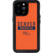 NFL Denver Broncos Orange Performance Series iPhone 14 Pro Max Waterproof Case