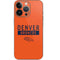 NFL Denver Broncos Orange Performance Series iPhone 15 Pro Skin