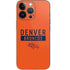 NFL Denver Broncos Orange Performance Series iPhone 14 Pro Skin
