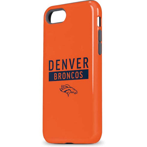 NFL Denver Broncos Orange Performance Series iPhone 7 Pro Case
