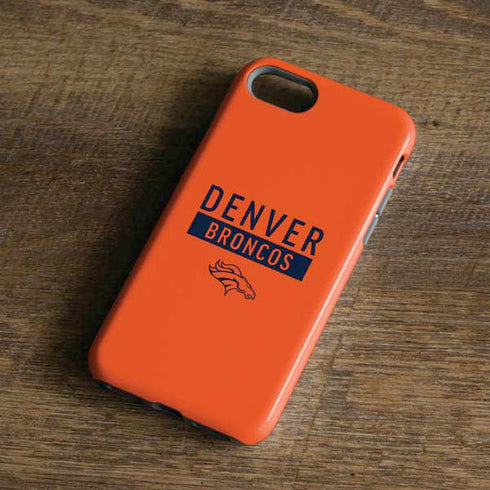 NFL Denver Broncos Orange Performance Series iPhone 8 Pro Case