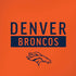 NFL Denver Broncos Orange Performance Series iPhone XR Pro Case