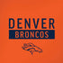NFL Denver Broncos Orange Performance Series iPhone XS Max Skin