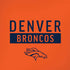 NFL Denver Broncos Orange Performance Series iPhone XS Pro Case
