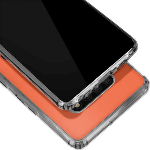 NFL Denver Broncos Orange Performance Series LG Stylo 6 Clear Case