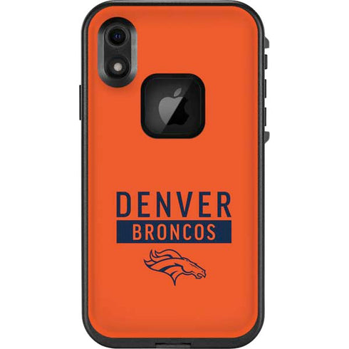 NFL Denver Broncos Orange Performance Series LifeProof Fre iPhone Skin
