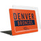 NFL Denver Broncos Orange Performance Series MacBook Air 13in M1 (2021) Case plus Skin