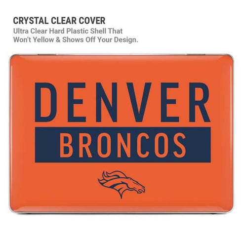 NFL Denver Broncos Orange Performance Series MacBook Air 13in M1 (2021) Case plus Skin