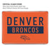 NFL Denver Broncos Orange Performance Series MacBook Air 13in M1 (2021) Case plus Skin