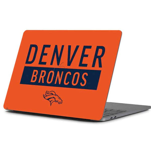 NFL Denver Broncos Orange Performance Series Apple MacBook Pro 13-inch Skin