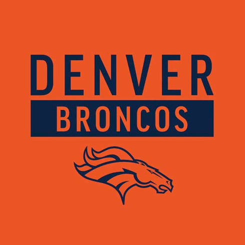 NFL Denver Broncos Orange Performance Series Moto E5 Play Skin