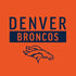 NFL Denver Broncos Orange Performance Series Moto E5 Play Skin
