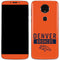 NFL Denver Broncos Orange Performance Series Moto E5 Plus Skin