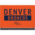 NFL Denver Broncos Orange Performance Series MSI GS65 Stealth Laptop Skin