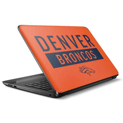 NFL Denver Broncos Orange Performance Series HP Notebook Skin