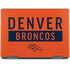 NFL Denver Broncos Orange Performance Series Notebook 9 Pro 13in (2017) Skin