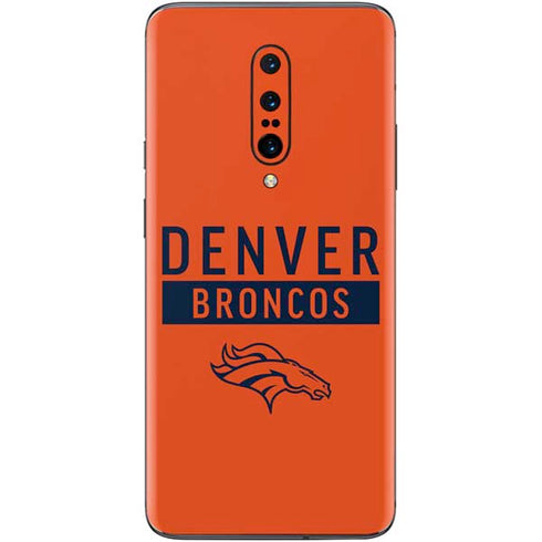 NFL Denver Broncos Orange Performance Series OnePlus 7 Pro Skin