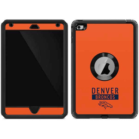 NFL Denver Broncos Orange Performance Series Otterbox Defender iPad Skin