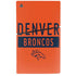 NFL Denver Broncos Orange Performance Series PS5 Slim Digital Edition Bundle Skin