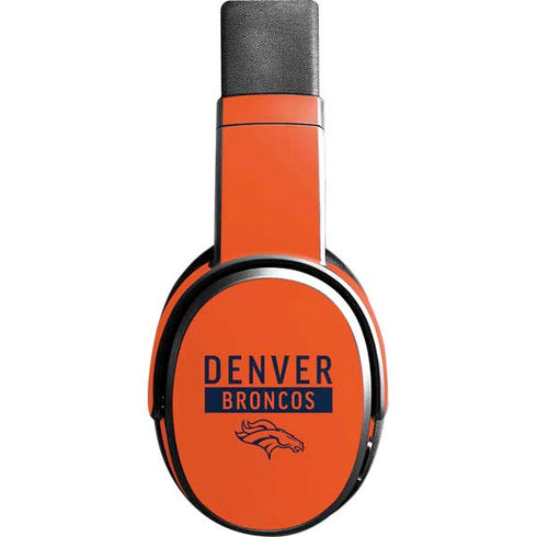 NFL Denver Broncos Orange Performance Series Skullcandy Crusher Wireless Skin