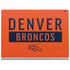 NFL Denver Broncos Orange Performance Series Surface Book 2 15in Skin
