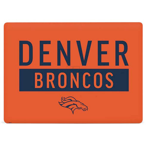 NFL Denver Broncos Orange Performance Series Surface Laptop 2 Skin