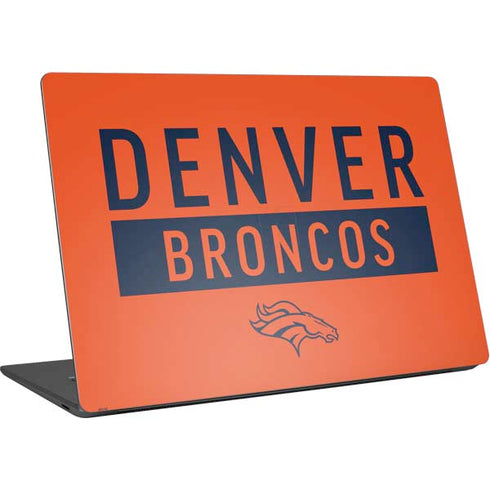 NFL Denver Broncos Orange Performance Series Surface Laptop 4 15in Skin