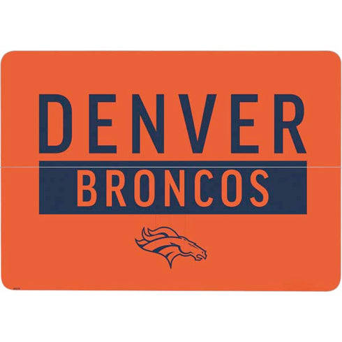 NFL Denver Broncos Orange Performance Series Surface Laptop Studio Skin
