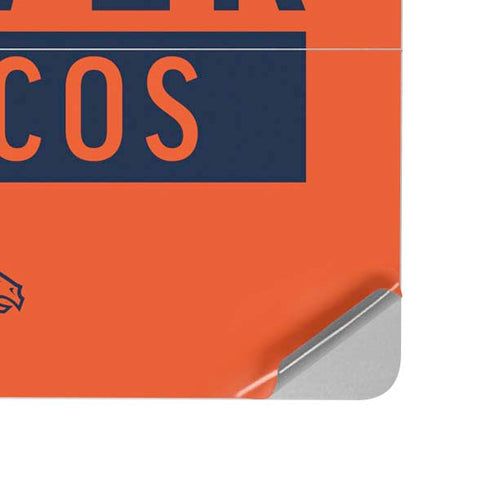 NFL Denver Broncos Orange Performance Series Surface Laptop Studio Skin