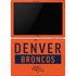 NFL Denver Broncos Orange Performance Series Surface Pro 6 Skin